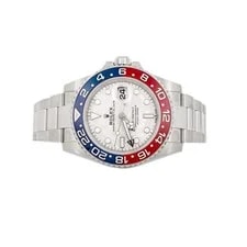Rolex GMT-Master II Pepsi White Gold Meteorite Dial 40mm 126719BLRO Full Set 2