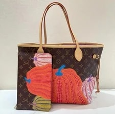 Louis Vuitton X Yayoi Kusama Neverfull MM Pumpkin 4