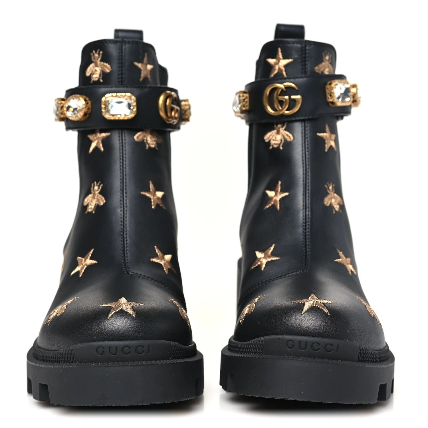 Bee Star Embroidered Belt Ankle 36.5 3