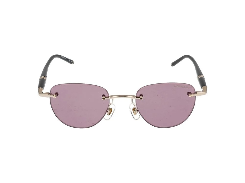 Montblanc Mb0412s Metal Frame Sunglasses — 4