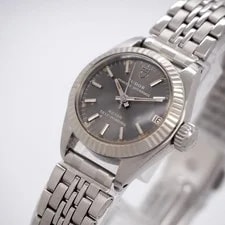 Tudor — 509 Working Tudor Automatic Princess Oyster WG Bezel Gray — Watch — resale