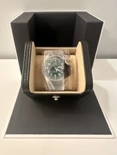 IWC Pilot's Mark XX Automatic, Green Dial, Leather Strap W/ Box & Papers 2