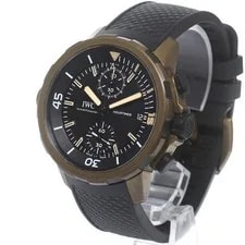 IWC Aquatimer Expedition Charles Darwin IW379503 44mm Bronze Black #C3698 2