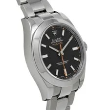 Rolex Milgauss 116400 40mm Stainless Steel Black #WW1237 3