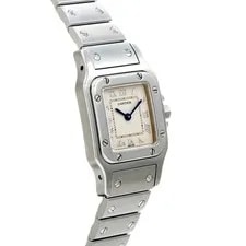 Cartier Santosgalbe SM W20024D6 Ivory Watches Quartz Ginzo 3
