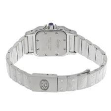 Cartier Santosgalbe SM W20024D6 Ivory Watches Quartz Ginzo 4