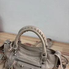 Balenciaga Classic Mini City Studs Crossbody Auth 300295 Good 4