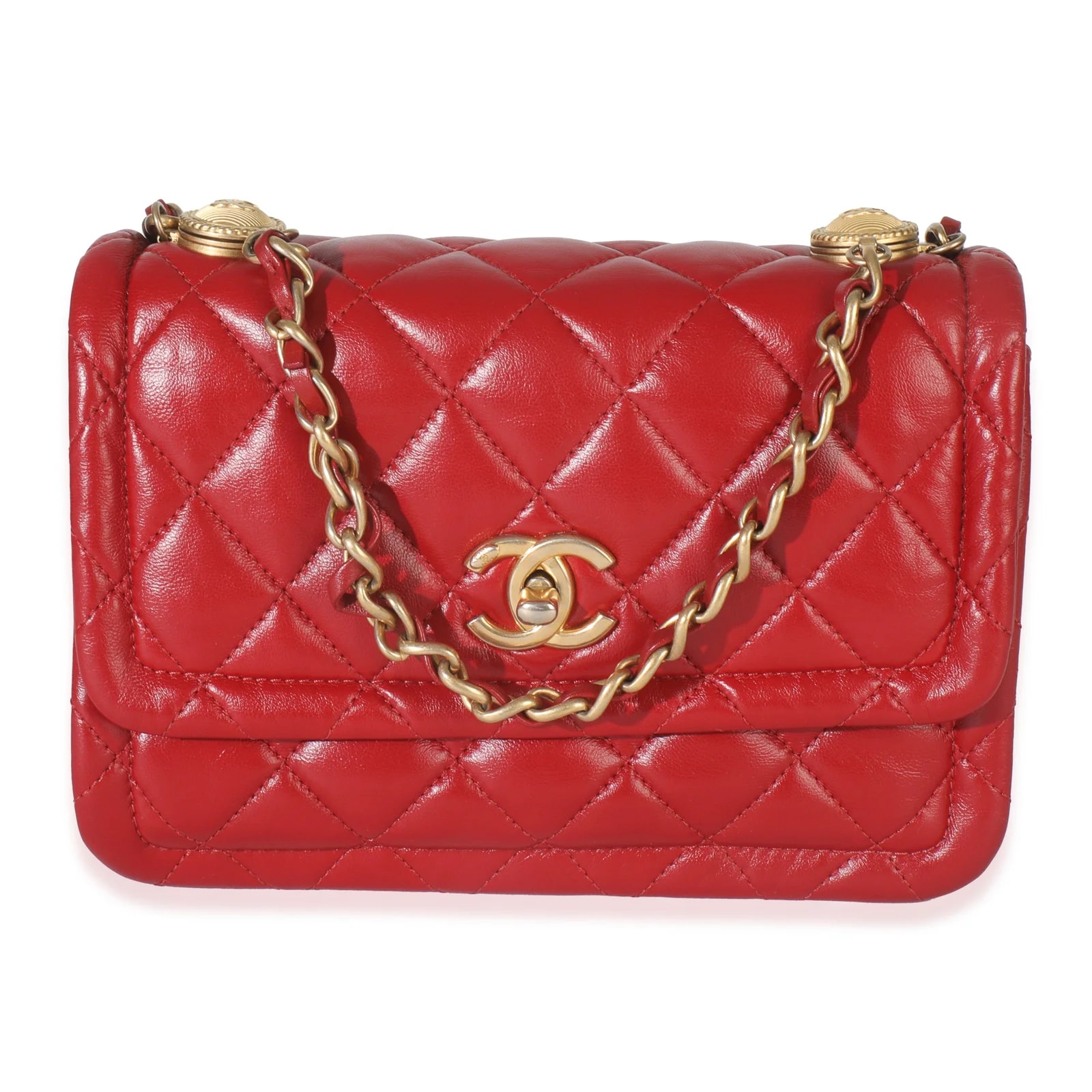 Chanel — Chanel Puffy Small Twist Your Buttons Flap — Handbag — resale
