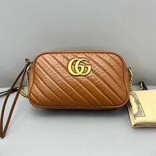 Gucci — Gucci GG Marmont Small Matelassé ' ' - Very Good #1U0GBNG — Handbag — resale