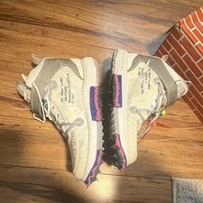 NEW SZ 12 - Air Force 1 Mid SP X Off-White 2