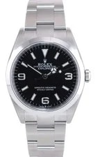 2022 NEW Papers Rolex Explorer Black Oyster Steel 36mm 124270 Box 2