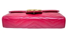 Authentic Gucci GG Marmont Chain Wallet 474575 2