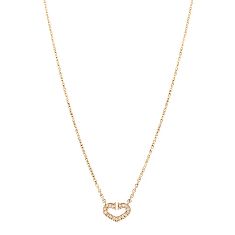 Cartier — 18K Yellow Gold Hearts and Symbols — Jewelry — resale