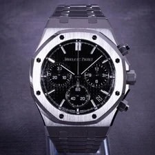 Audemars Piguet Royal Oak Chronograph 41mm Black Dial, Ref. 26240ST W 3