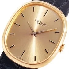 Patek Philippe Golden Ellipse 3748J Yellow Gold 27mm Mechanical (Manual) #KMW331 2