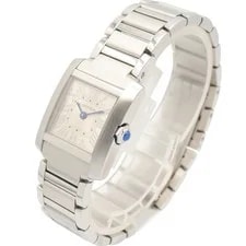 Cartier Tank Francaise SM WSTA0065 Quartz Stainless Steel 2