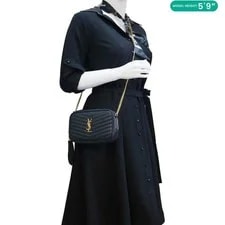 Yves Saint Laurent Lou Camera Chevron Crossbody 2