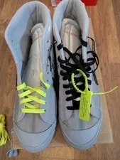 Off-White — Size 11.5 - Off-White Blazer Serenas - Please — Sneaker — resale