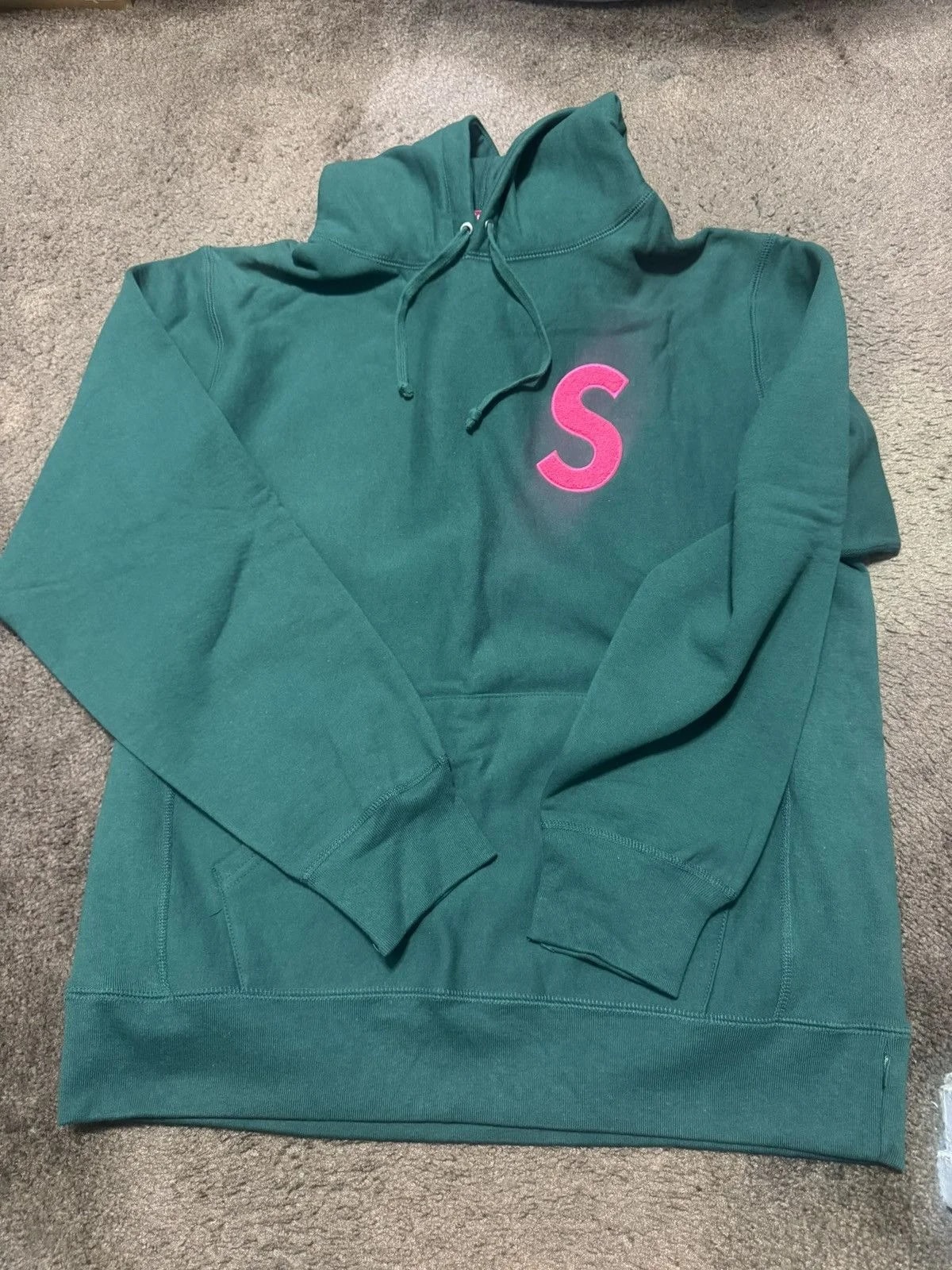 Supreme — Supreme S Logo Hooded Sweatshirt ‘Dark ’ — streetwear — resale