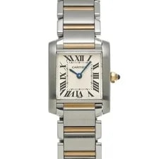 Cartier — Cartier Tank Française Sm W51007Q4 Silver — Watch — resale
