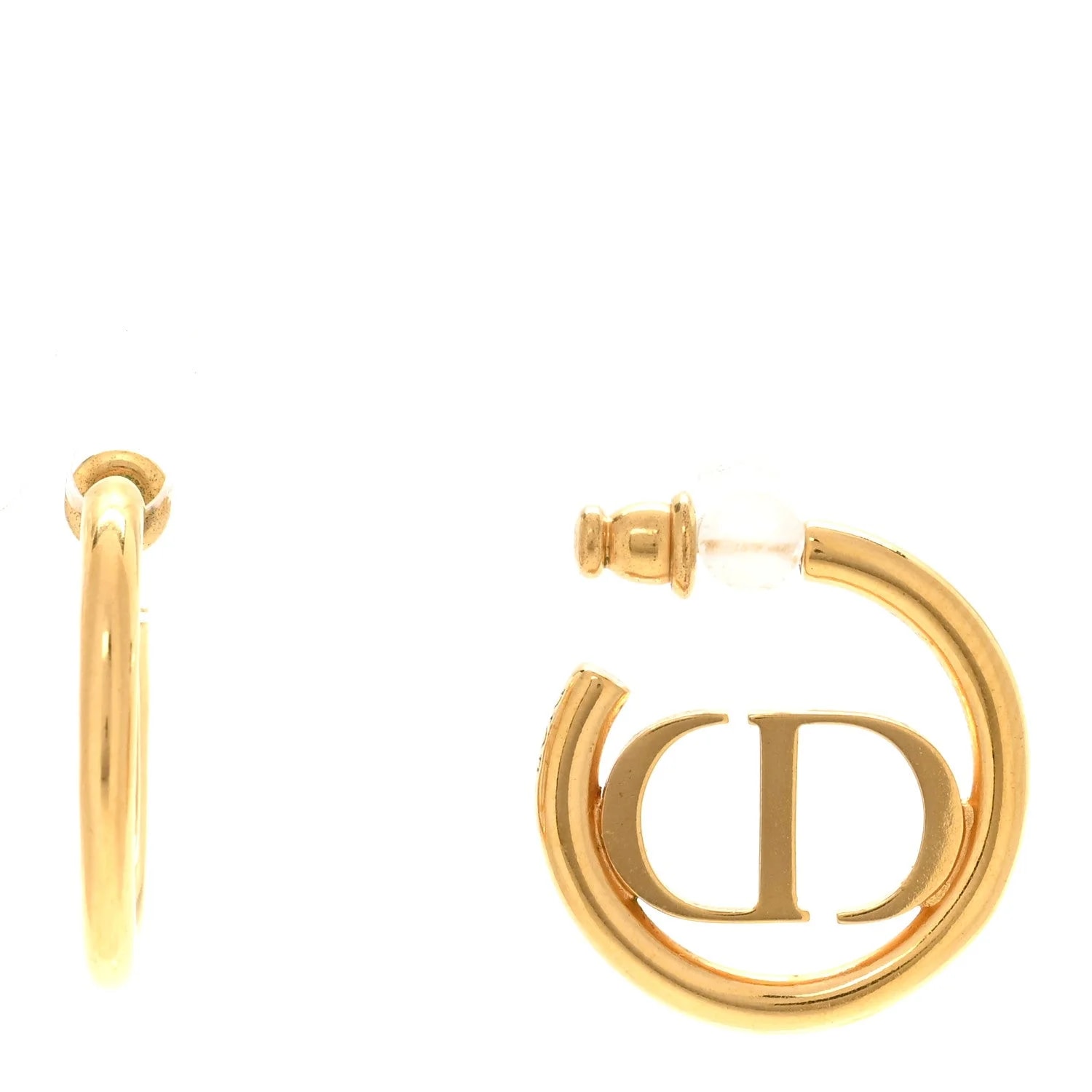 Dior — Metal 30 Montaigne Hoop Aged — Jewelry — resale
