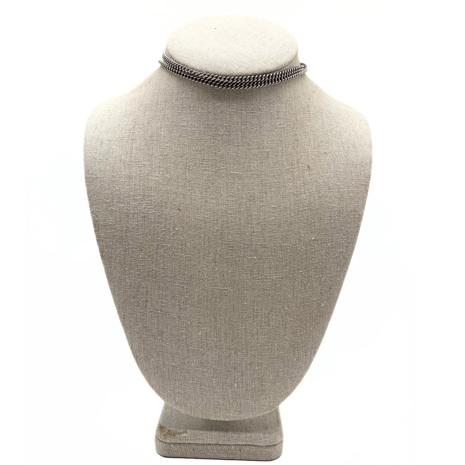 Hermes Sterling Horsebit Necklace 2