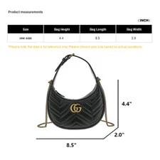 Gucci GG Marmont Half-Moon-Shaped Mini ' ' 2