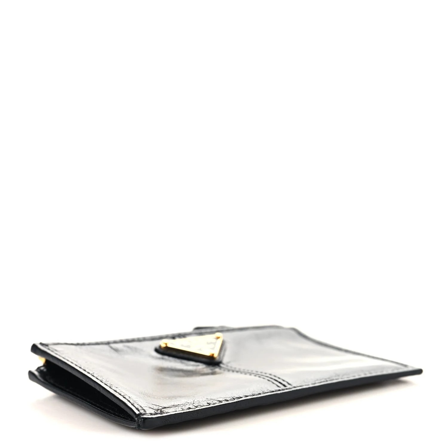 Glossy Triangle Zip Card Holder 4