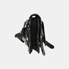Dior Saddle Monogram Embroidered Saddle - Excellent #167DLXT 4