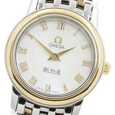 Omega — Omega 4370.71 de Ville YG Combination Quartz From Japan G0702 — Watch — resale