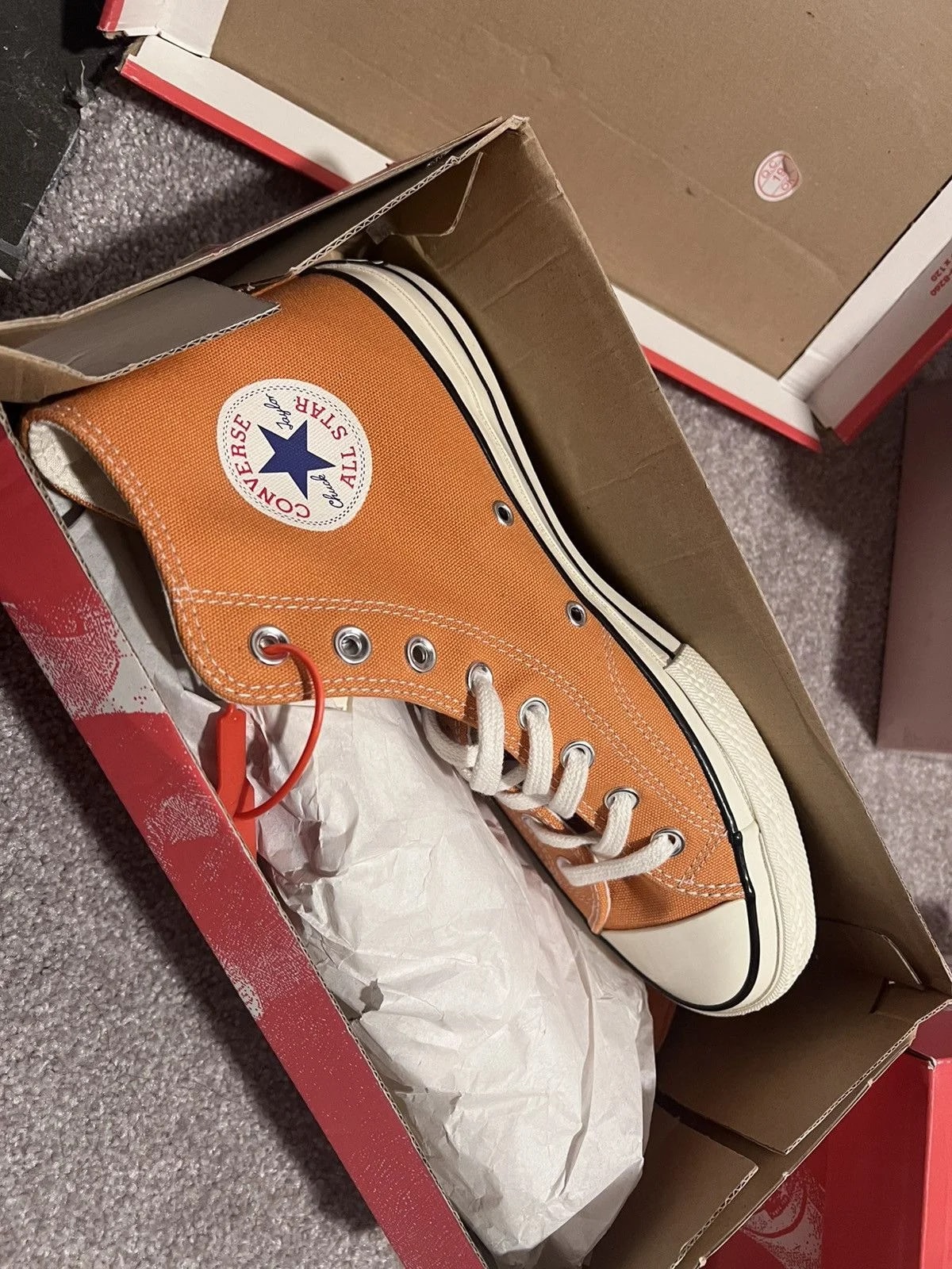 Converse — Converse Chuck Taylor All Star 70 HI 159622C Tangelo — Sneaker — resale
