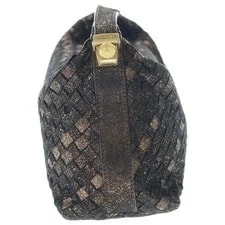 Bottega Veneta Glitter Pouch Case X 3