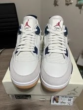 Size 13 - Nike Air Jordan 4 SB Retro SP Navy (SHIPS ASAP!) 3