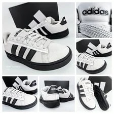 Adidas US 13 Comfort Retro Grand Court Alpha IH1287 New 2