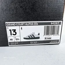 Adidas US 13 Comfort Retro Grand Court Alpha IH1287 New 3