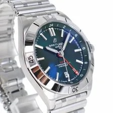 Breitling Chronomat GMT A32398 40mm Stainless Steel Green Dial Automatic #KN333 3