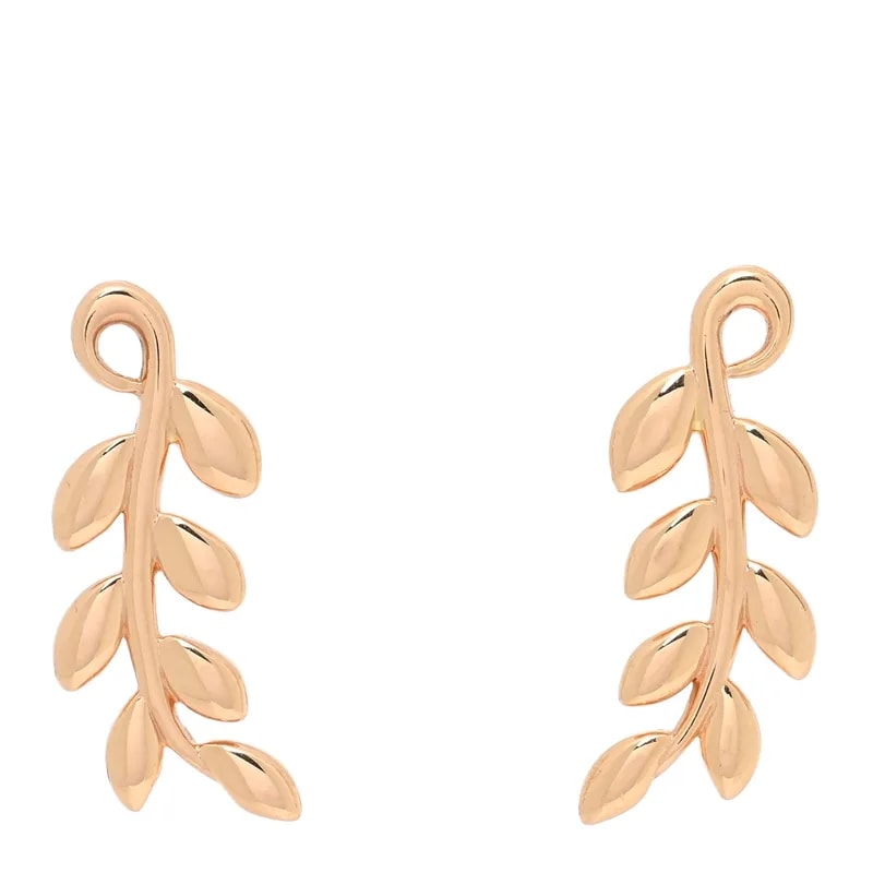 Tiffany & Co. — 18K Rose Gold Paloma Picasso Leaf Climber — Jewelry — resale
