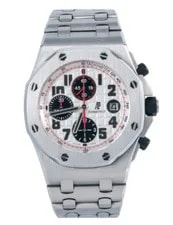 Audemars Piguet — Audemars Piguet Royal Oak Offshore 42MM Chrono Panda Steel Bracelet 26170ST — Watch — resale