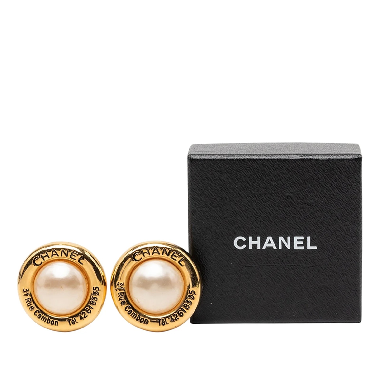 Faux 31 Rue Cambon Clip on 4