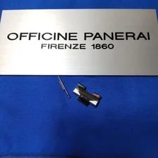 Officine Panerai Genuine 20mm SS Glossy Leather Belt From Japan 2