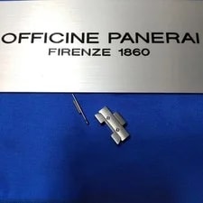 Officine Panerai Genuine 20mm SS Glossy Leather Belt From Japan 3