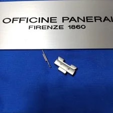 Officine Panerai Genuine 20mm SS Glossy Leather Belt From Japan 4