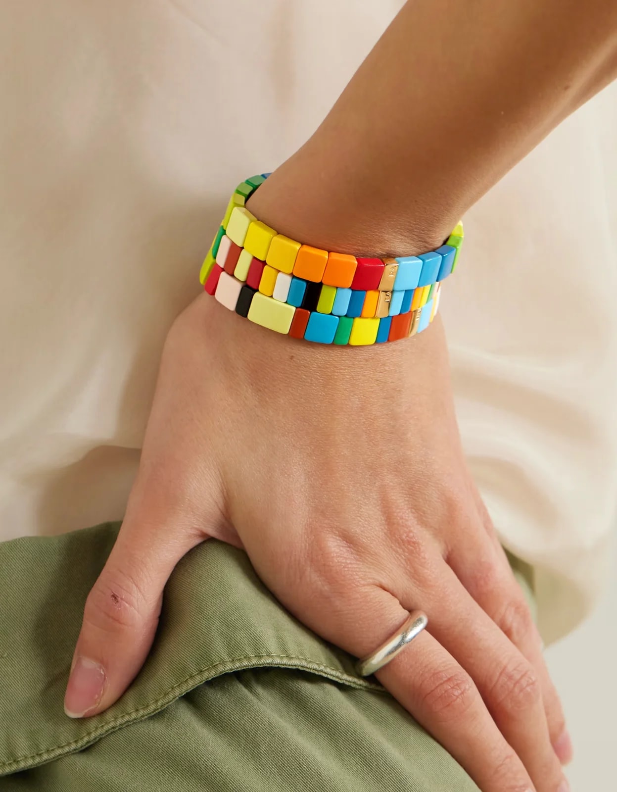 Roxanne Assoulin Brite Set of Three Enamel Bracelets 3