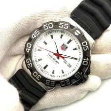 TAG Heuer Formula 1 WAH1111 Quartz White Dial Date Stainless Steel 2