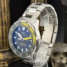IWC Aquatimer 44mm Automatic 2000 IW356808 Bracelet & OEM Rubber Strap Box Card 3