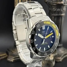 IWC Aquatimer 44mm Automatic 2000 IW356808 Bracelet & OEM Rubber Strap Box Card 4