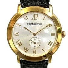 Audemars Piguet — Audemars Piguet Jules Audemars Watches 70.7g K18 Genuine Leather Hand Windin... — Watch — resale