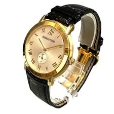 Audemars Piguet Jules Audemars Watches 70.7g K18 Genuine Leather Hand Windin... 2