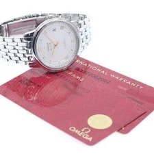 Omega — Omega DE Ville Prestige 424.10.37.20.02.002 37mm SS Silver #C6765 — Watch — resale