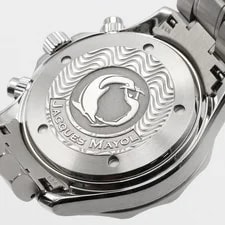 Omega Seamaster Apnea Jacquemayor 2595.50 SS Auto 41.5mm Black Dials 304614 4